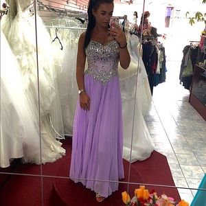 AKIRA amazing dress dress with silver stones.